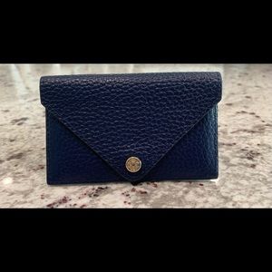 Dagne Dover  X Zoe Report Navy Card Case Wallet
